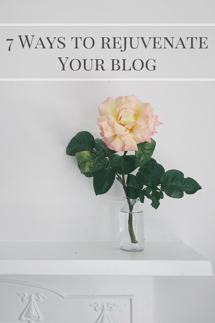 7 Ways to Rejuvenate Your Blog